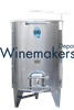 Jacketed, Variable Capacity, Conical Bottom Tanks 1,000 to 2,150 Liter